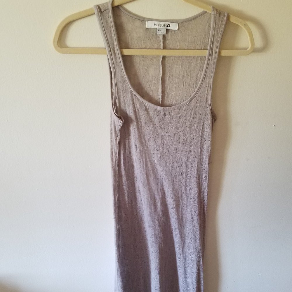 Sheer Long Dress